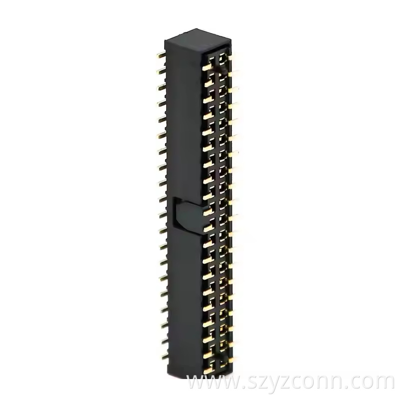 2.0mm Pitch Female Header Dual Row SMT H4.3mm 23P-240P (1)